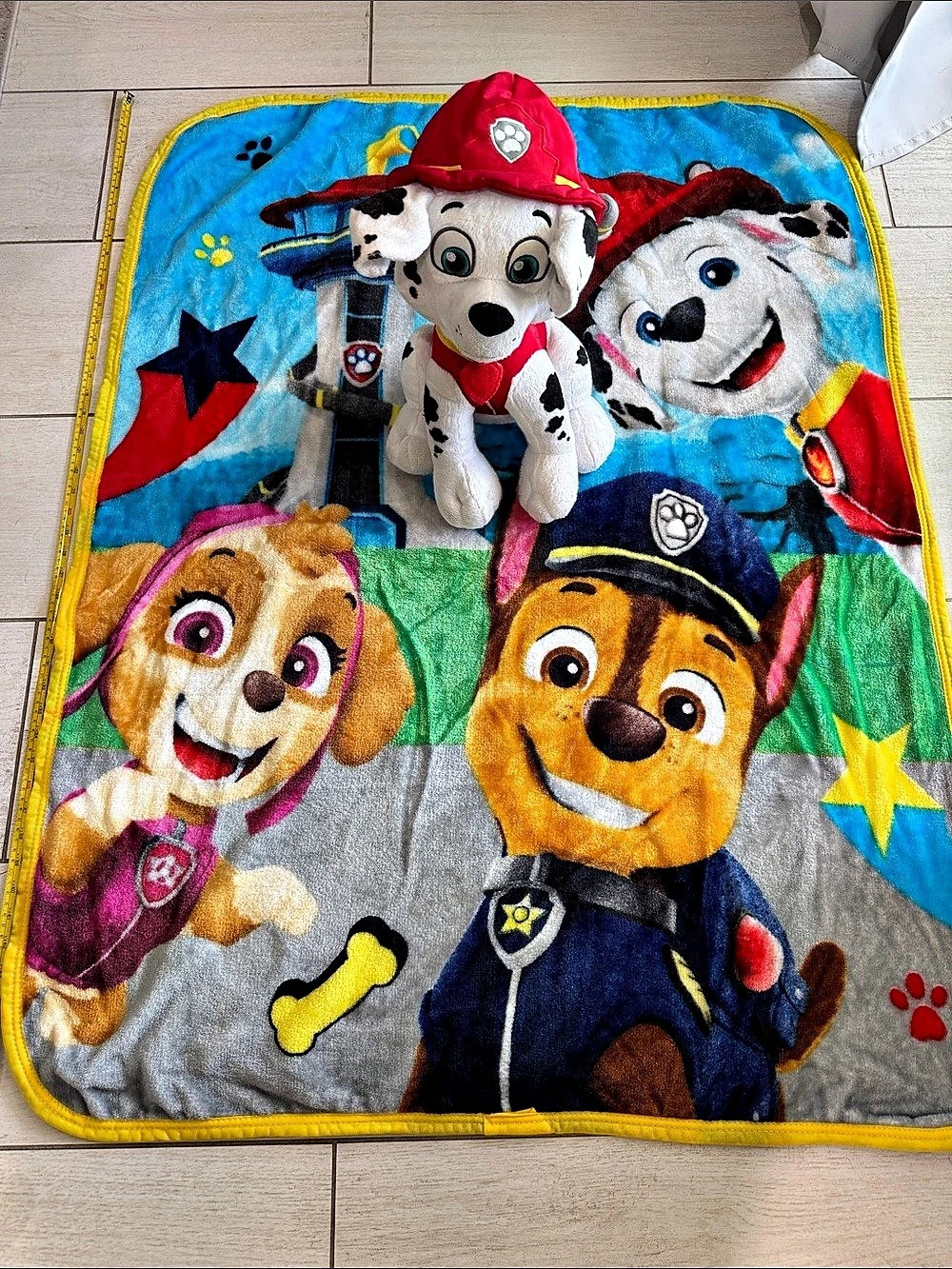 Marshall Paw Patrol Plush Toy with Blanket